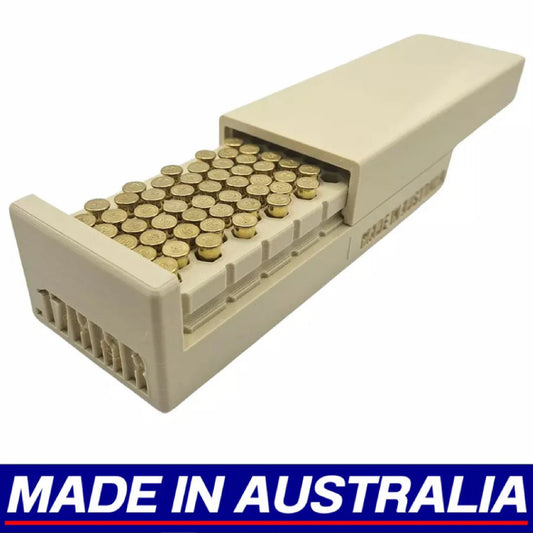 .17HMR Ammo Storage Box Dispenser Case - 100 Round Ammunition Rifle Pistol Range