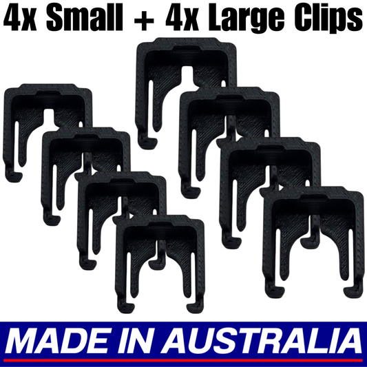 Ford Ranger Fuel Line Retainer Clips 8x Pcs Small Large Replacement Spare Raptor Everest