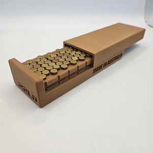 .22lr Non-Locking Ammo Storage Box Dispenser Case - 100 Round Ammunition Rifle Pistol Range