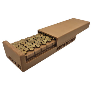 .22lr Non-Locking Ammo Storage Box Dispenser Case - 100 Round Ammunition Rifle Pistol Range
