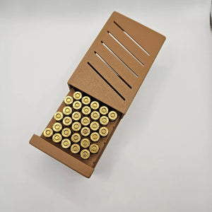 .223 Non-Locking Ammo Box Dispenser Case - 50 Round Rifle Ammunition Storage Loader Range