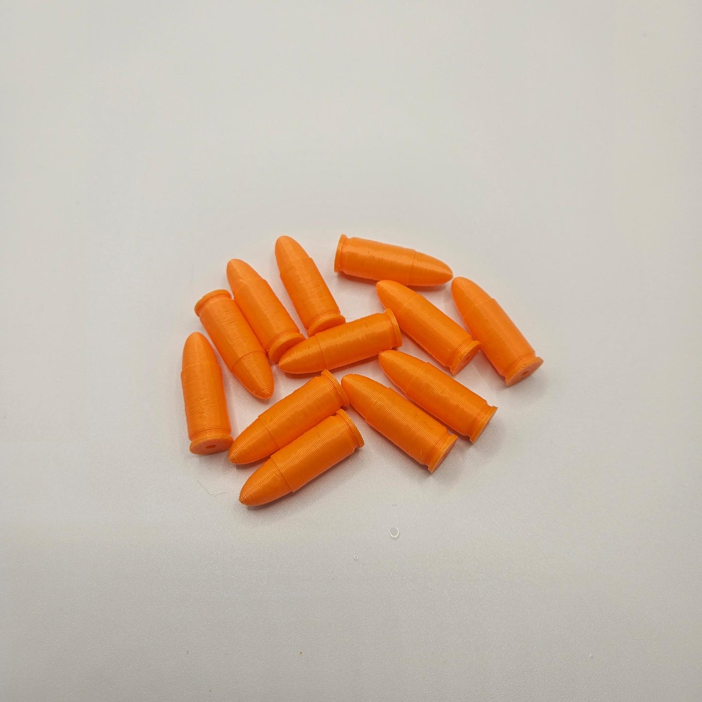 9mm Snap Caps - Dummy Rounds 12x Pack Pistol Training Ammo Centrefire Bullets